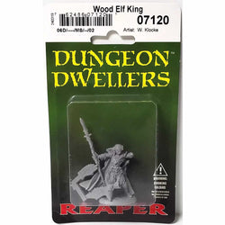 RPR07120 Wood Elf King Miniature 25mm Heroic Scale Figure Dungeon Dwellers (ONLINE ORDER ONLY)