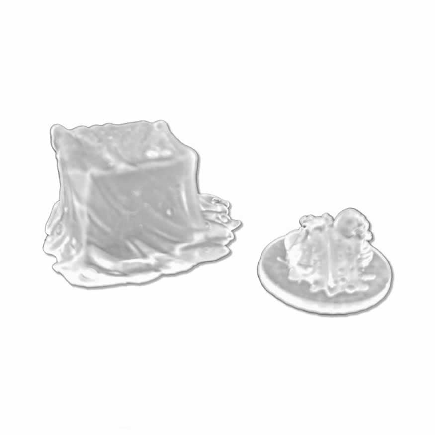 RPR07132 Small Gelatinous Cube (Clear) Miniature 25mm Heroic Scale Figure Dungeon Dwellers (ONLINE ORDER ONLY)