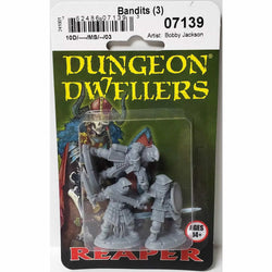 RPR07139 Bandits Human Brigands Miniature 25mm Heroic Scale Figure Dungeon Dwellers (ONLINE ORDER ONLY)