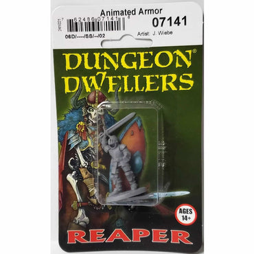 RPR07141 Animated Armor Miniature 25mm Heroic Scale Figure Dungeon Dwellers (ONLINE ORDER ONLY)