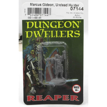 RPR07144 Marcus Gideon Undead Hunter Miniature 25mm Heroic Scale Figure Dungeon Dwellers (ONLINE ORDER ONLY)