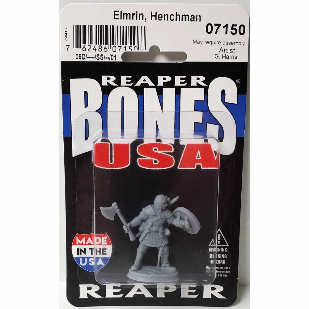 RPR07150 Elmrin Trusted Henchman Miniature 25mm Heroic Scale Figure Dungeon Dwellers (ONLINE ORDER ONLY)