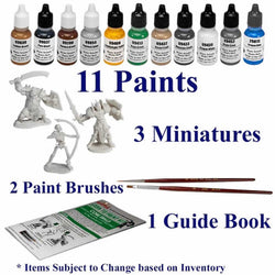 RPR08906A Learn to Paint Kit Core Skills Miniatures Learn to Paint Kit Box Reaper Miniatures (ONLINE ORDER ONLY)