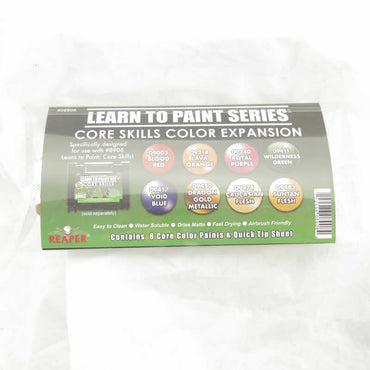 RPR08908 Core Skills Color Expansion Miniatures Learn to Paint Series Reaper Miniatures (ONLINE ORDER ONLY)