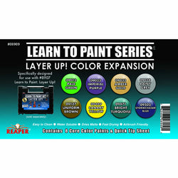 RPR08909 Layer Up Color Expansion Miniatures Learn to Paint Series (ONLINE ORDER ONLY)