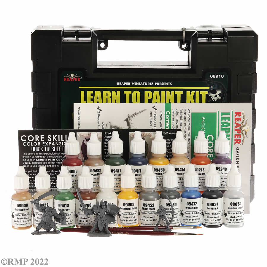 RPR08910PT Core Skills Bundle Reaper Miniatures (ONLINE ORDER ONLY)
