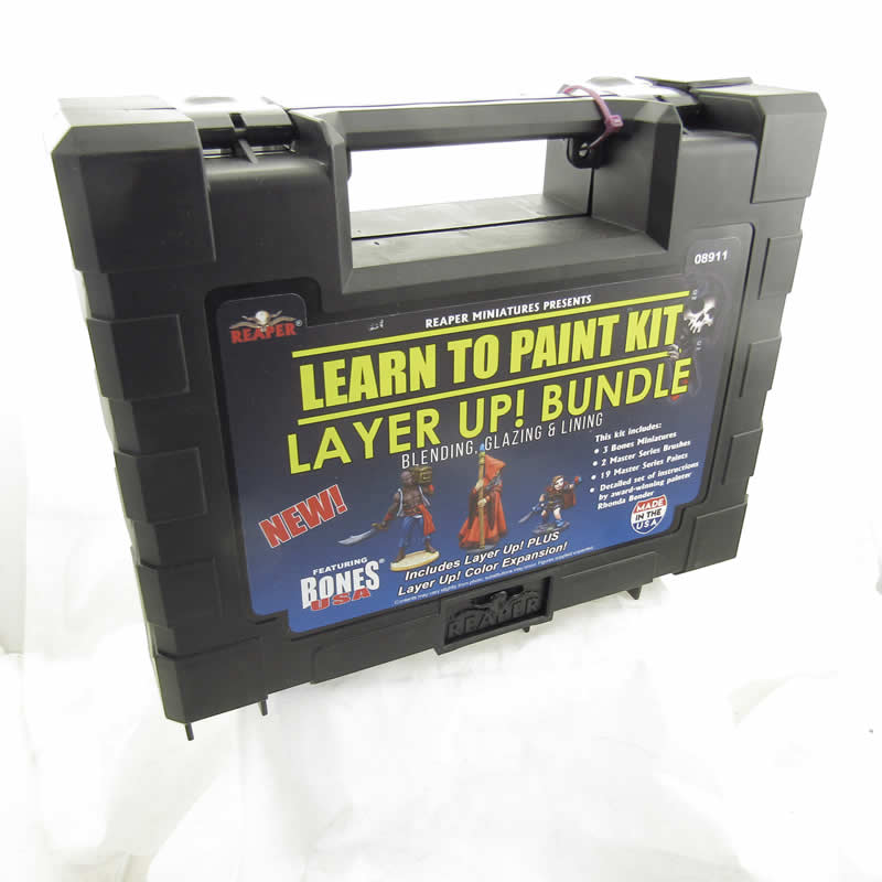 RPR08911 Layer Up! Bundle Miniatures Learn to Paint Series Reaper Miniatures (ONLINE ORDER ONLY)