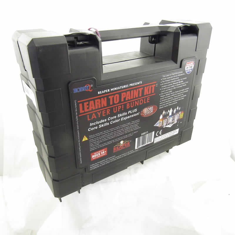 RPR08911 Layer Up! Bundle Miniatures Learn to Paint Series Reaper Miniatures (ONLINE ORDER ONLY)