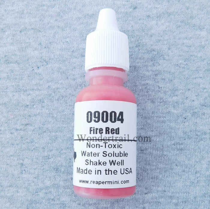 RPR09004 Bright Red Master Series Hobby Paint .5oz Dropper Bottle (ONLINE ORDER ONLY)