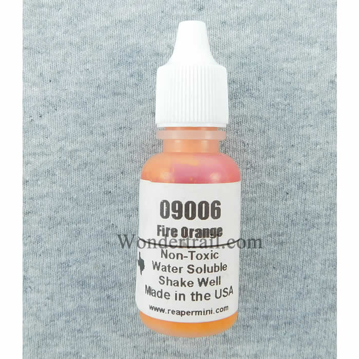 RPR09006 Fire Orange Master Series Hobby Paint .5oz Dropper Bottle (ONLINE ORDER ONLY)