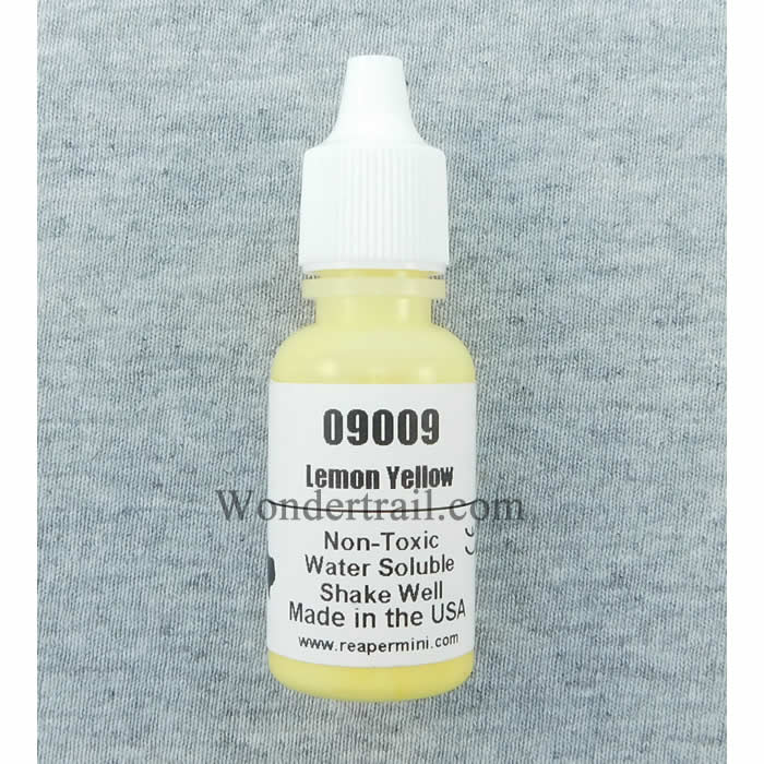 RPR09009 Lemon Yellow Master Series Hobby Paint .5oz Dropper Bottle (ONLINE ORDER ONLY)