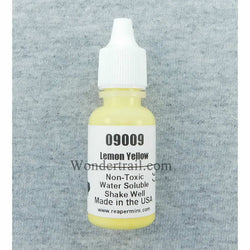 RPR09009 Lemon Yellow Master Series Hobby Paint .5oz Dropper Bottle (ONLINE ORDER ONLY)