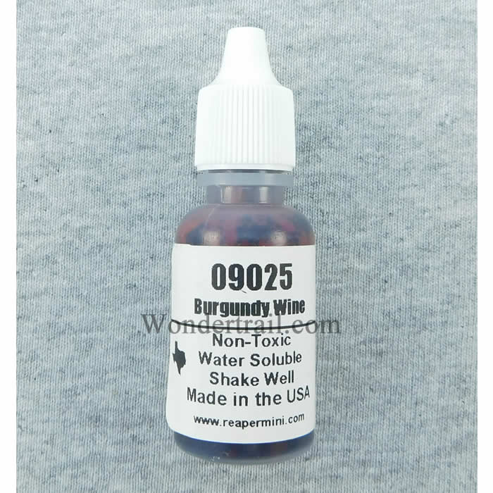 RPR09025 Burgundy Wine Master Series Hobby Paint .5oz Dropper Bottle (ONLINE ORDER ONLY)
