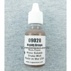 RPR09028 Muddy Brown Reaper Master Series Hobby Paint .5oz (ONLINE ORDER ONLY)