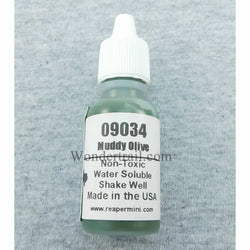 RPR09034 Muddy Olive Reaper Master Series Hobby Paint .5oz (ONLINE ORDER ONLY)