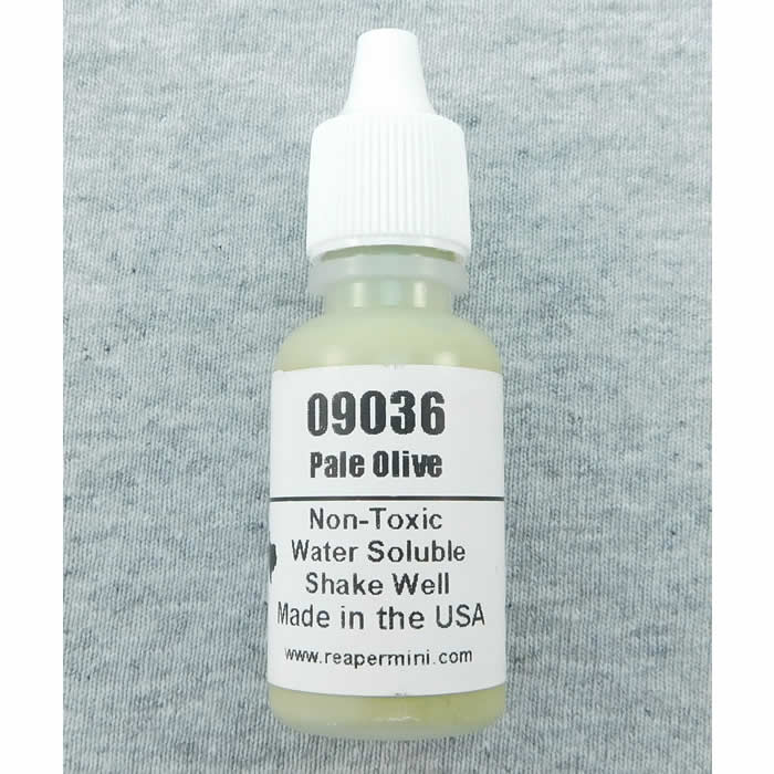 RPR09036 Pale Olive Reaper Master Series Hobby Paint .5oz (ONLINE ORDER ONLY)