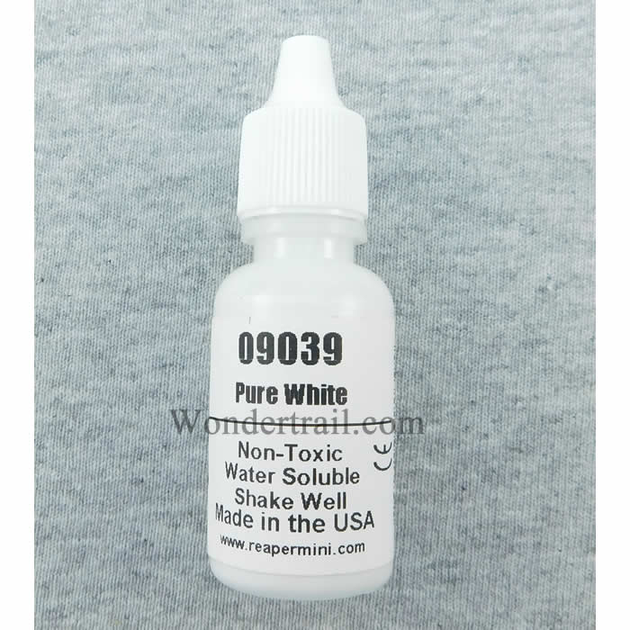 RPR09039 Pure White Reaper Master Series Hobby Paint .5oz (ONLINE ORDER ONLY)