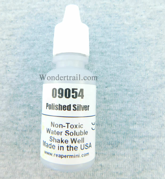 RPR09054 Polished Silver Reaper Master Series Hobby Paint .5oz (ONLINE ORDER ONLY)