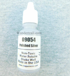 RPR09054 Polished Silver Reaper Master Series Hobby Paint .5oz (ONLINE ORDER ONLY)