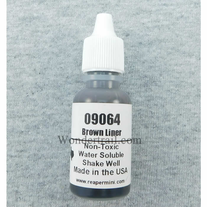 RPR09064 Brown Liner Reaper Master Series Hobby Paint .5oz (ONLINE ORDER ONLY)