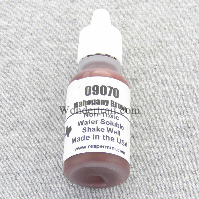 RPR09070 Mahogany Brown Reaper Master Series Hobby Paint .5oz (ONLINE ORDER ONLY)