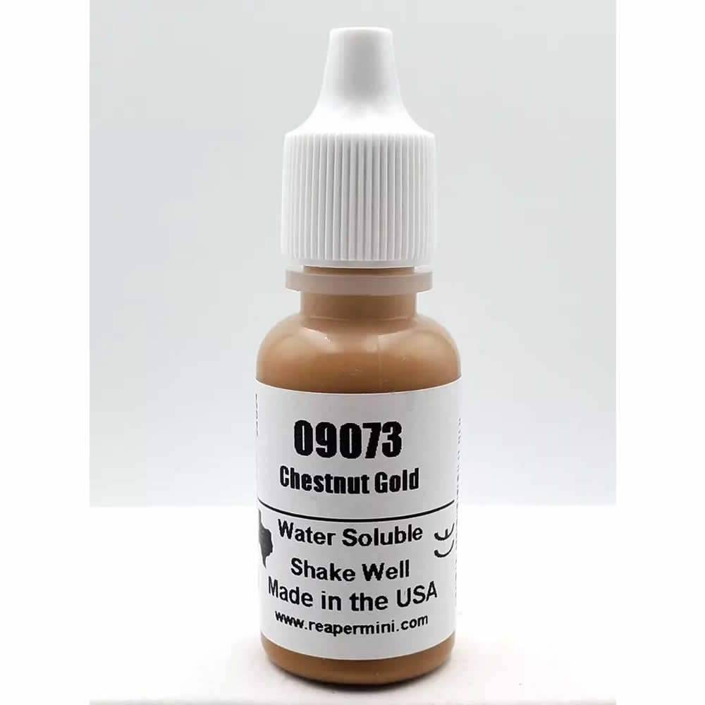 RPR09073 Chestnut Gold Reaper Master Series Hobby Paint .5oz (ONLINE ORDER ONLY)