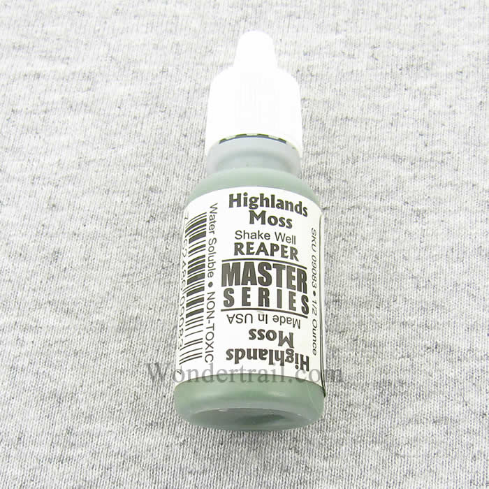 RPR09083 Highland Moss Reaper Master Series Hobby Paint .5oz (ONLINE ORDER ONLY)