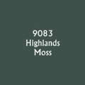 RPR09083 Highland Moss Reaper Master Series Hobby Paint .5oz (ONLINE ORDER ONLY)