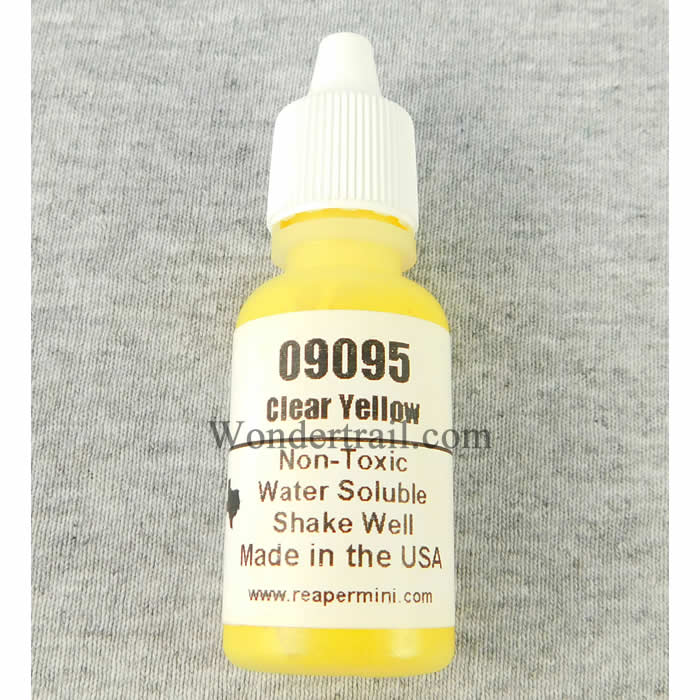 RPR09095 Clear Yellow Reaper Master Series Hobby Paint .5oz (ONLINE ORDER ONLY)