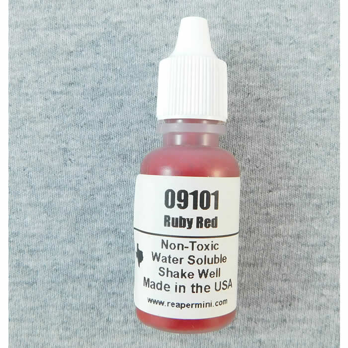 RPR09101 Ruby Red Acrylic Reaper Master Series Hobby Paint .5oz (ONLINE ORDER ONLY)