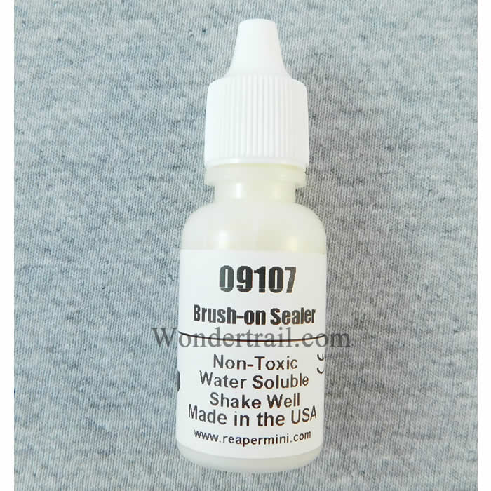 RPR09107 Brush on Sealer Acrylic Reaper Master Series Hobby Paint .5oz (ONLINE ORDER ONLY)