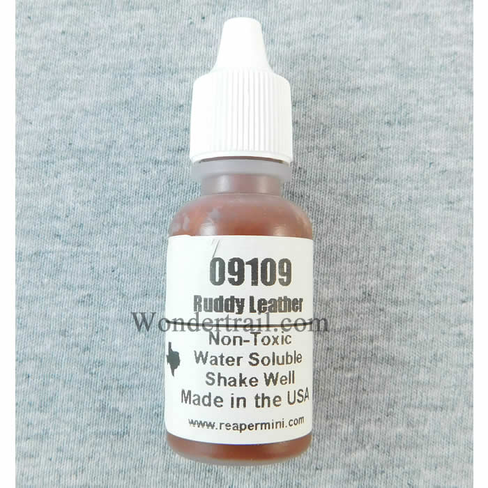 RPR09109 Ruddy Leather Acrylic Reaper Master Series Hobby Paint .5oz (ONLINE ORDER ONLY)