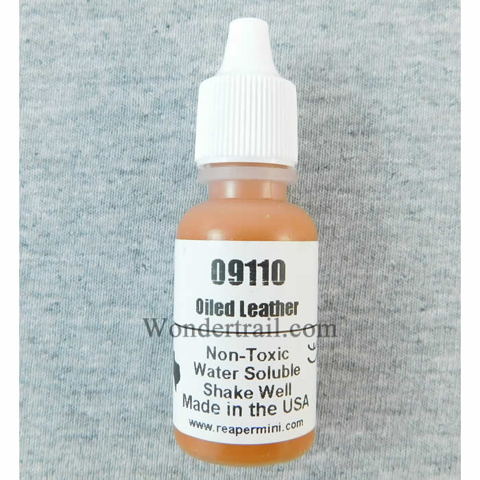 RPR09110 Oiled Leather Acrylic Reaper Master Series Hobby Paint .5oz (ONLINE ORDER ONLY)
