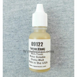 RPR09122 Terran Khaki Acrylic Reaper Master Series Hobby Paint .5oz (ONLINE ORDER ONLY)