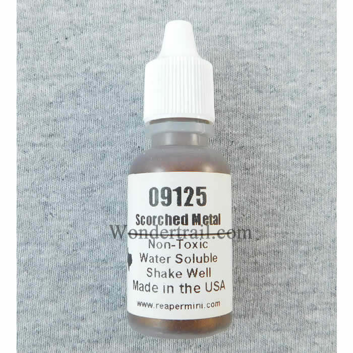 RPR09125 Scorched Metal Acrylic Reaper Master Series Hobby Paint .5oz (ONLINE ORDER ONLY)
