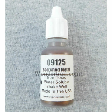 RPR09125 Scorched Metal Acrylic Reaper Master Series Hobby Paint .5oz (ONLINE ORDER ONLY)