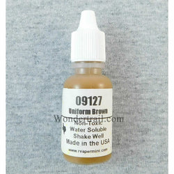RPR09127 Uniform Brown Acrylic Reaper Master Series Hobby Paint .5oz (ONLINE ORDER ONLY)