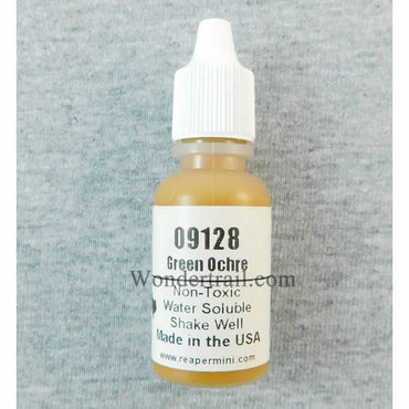 RPR09128 Green Ochre Acrylic Reaper Master Series Hobby Paint .5oz (ONLINE ORDER ONLY)