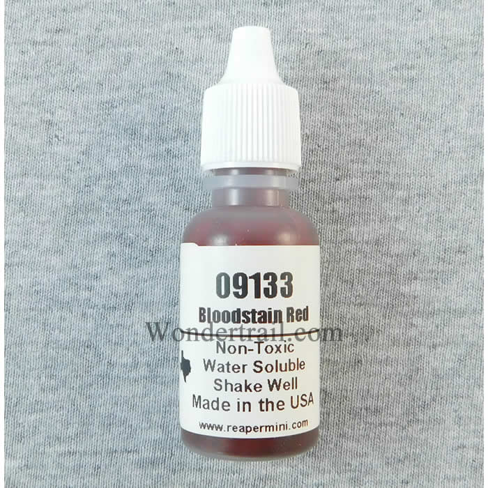 RPR09133 Bloodstain Red Acrylic Reaper Master Series Hobby Paint .5oz (ONLINE ORDER ONLY)