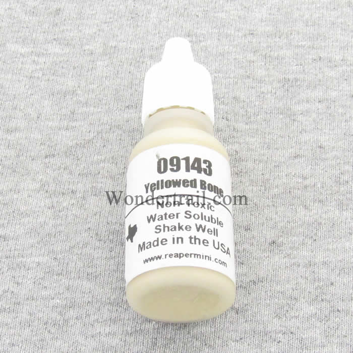 RPR09143 Yellowed Bone Acrylic Reaper Master Series Hobby Paint .5oz (ONLINE ORDER ONLY)