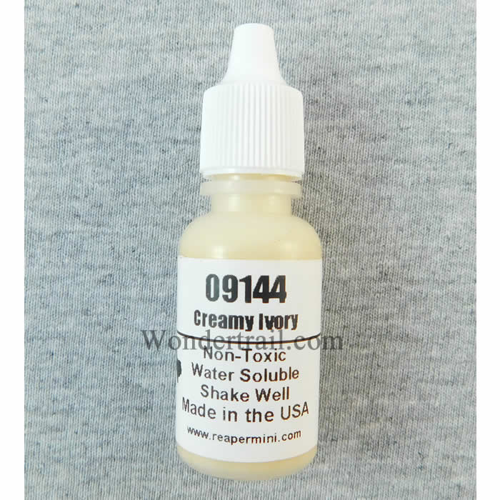 RPR09144 Creamy Ivory Acrylic Reaper Master Series Hobby Paint .5oz (ONLINE ORDER ONLY)
