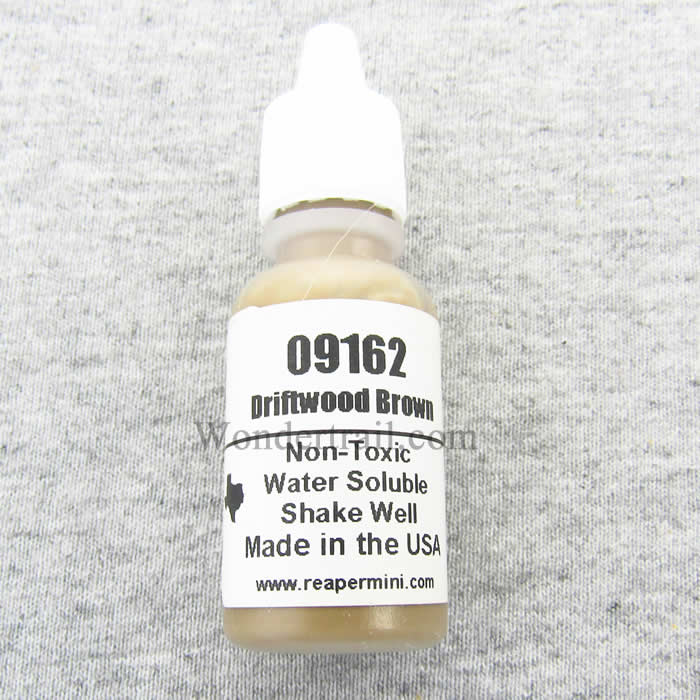 RPR09162 Driftwood Brown Acrylic Reaper Master Series Hobby Paint .5oz (ONLINE ORDER ONLY)