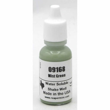 RPR09168 Mist Green Acrylic Paint Reaper Master Series Hobby Paint .5oz Dropper Bottle (ONLINE ORDER ONLY)