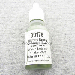 RPR09176 Military Green Acrylic Reaper Master Series Hobby Paint .5oz (ONLINE ORDER ONLY)