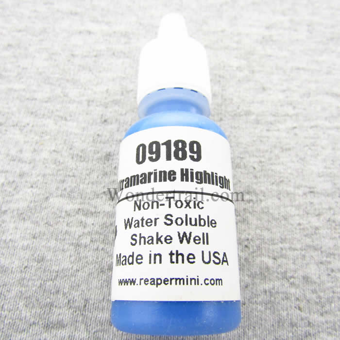 RPR09189 Ultramarine Highlight Acrylic Reaper Master Series Paint .5oz (ONLINE ORDER ONLY)