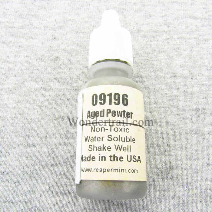RPR09196 Aged Pewter Acrylic Reaper Master Series Hobby Paint .5oz (ONLINE ORDER ONLY)