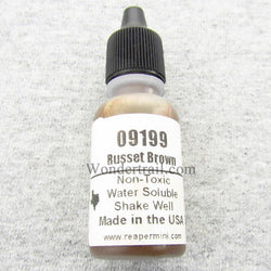 RPR09199 Russet Brown Acrylic Reaper Master Series Hobby Paint .5oz (ONLINE ORDER ONLY)