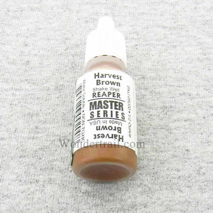 RPR09200 Harvest Brown Acrylic Reaper Master Series Hobby Paint .5oz (ONLINE ORDER ONLY)
