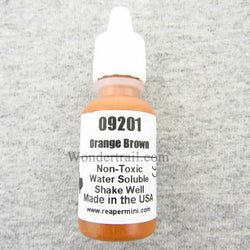 RPR09201 Orange Brown Acrylic Reaper Master Series Hobby Paint .5oz (ONLINE ORDER ONLY)