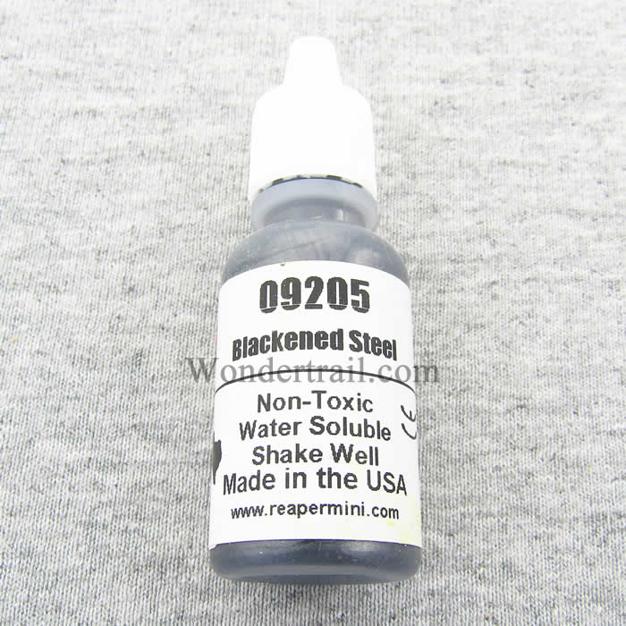 RPR09205 Blackened Steel Acrylic Reaper Master Series Hobby Paint .5oz (ONLINE ORDER ONLY)